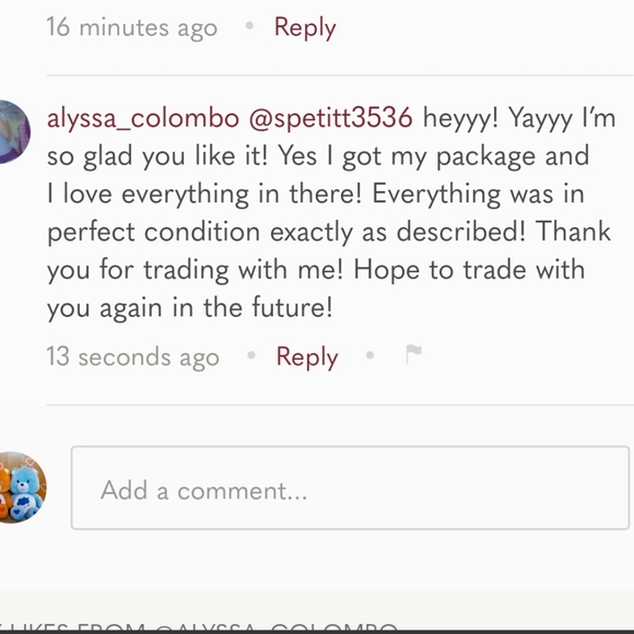 Trade reviews 🥰 - Picture 2 of 3